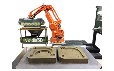 Viridis3D机器人砂模3D打印